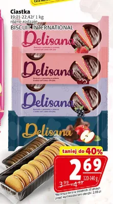 Ciastka Delisana promocja w Prim Market