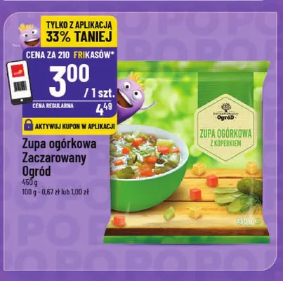 Zupa ogórkowa Zaczarowany Ogród promocja w POLOmarket
