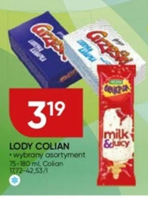 Lody colian promocja w Chata Polska