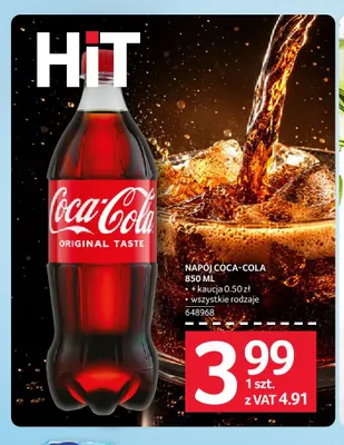 Napój gazowany Coca-Cola promocja w Selgros