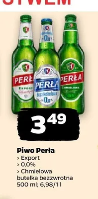 Piwo Perła Chmielowa promocja w Netto
