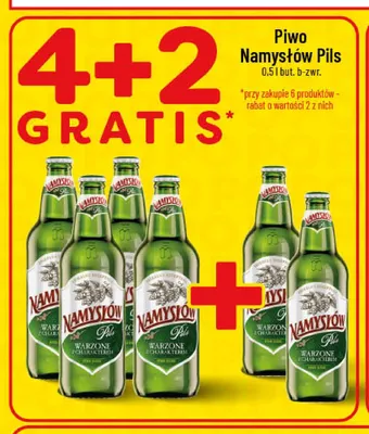 Piwo Namysłów Pils promocja w POLOmarket