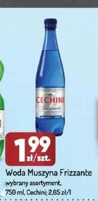 Woda Muszyna Frizzante Cechini promocja w Avita