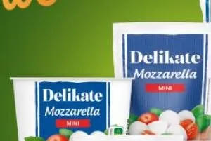 Ser Mozzarella Delikate Mini promocja w Biedronka
