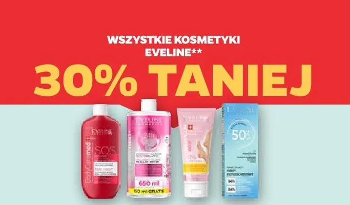 Kosmetyki Eveline promocja w Netto