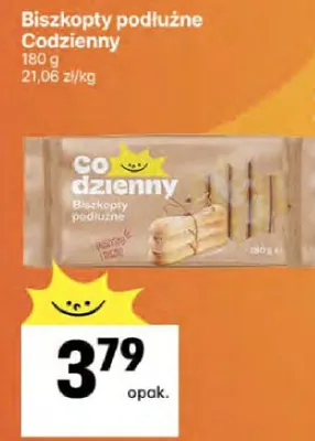 Biszkopty podłużne promocja w Delikatesy Centrum