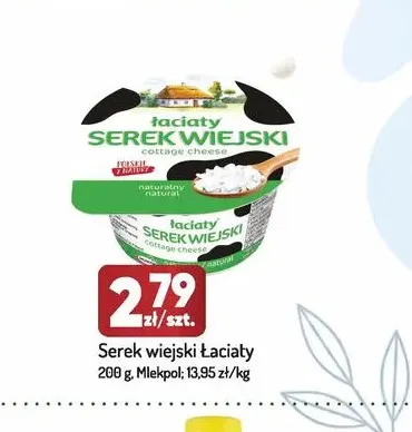 Serek wiejski Łaciaty promocja w Avita