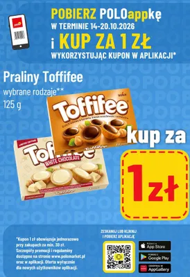 Praliny Toffifee White Chocolate promocja w POLOmarket