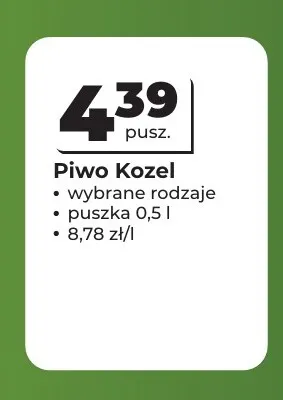 Piwo Kozel promocja w Odido