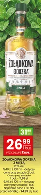 Wódka Żołądkowa Gorzka Z Miętą promocja w Twój Market