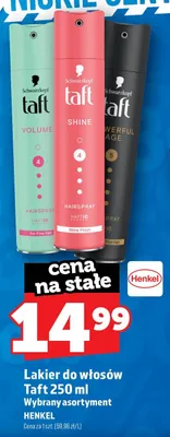Lakier do włosów Schwarzkopf Taft Volume promocja w TOPAZ
