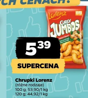 Chrupki Lorenz promocja w Netto