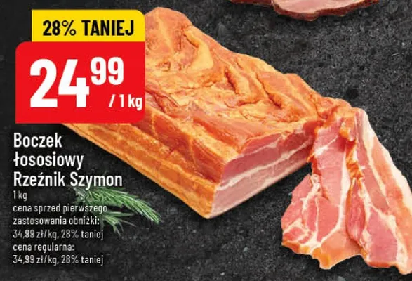 Boczek rososłowy promocja w POLOmarket