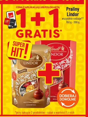 Praliny Lindor promocja w POLOmarket