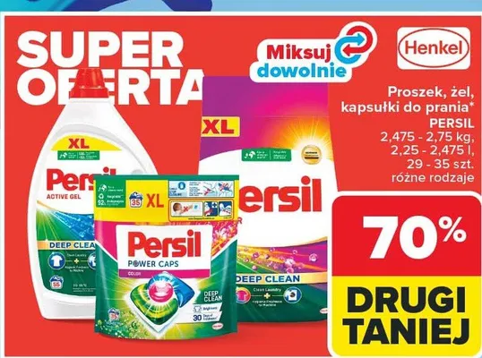 Proszek, żel, kapsułki do prania promocja w Carrefour