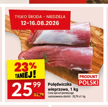 Polędwiczka wieprzowa promocja w Twój Market