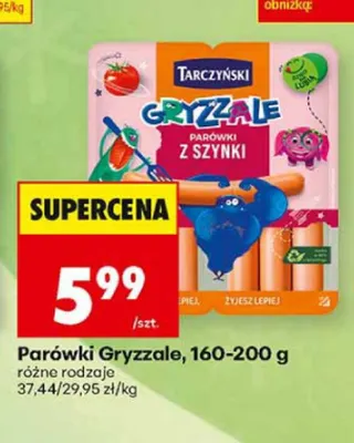 Parówki z kurczaka Tarczyński promocja w Biedronka