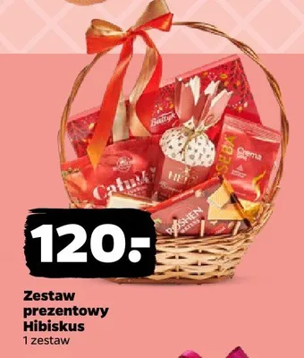Zestaw prezentowy Hibiskus promocja w Netto
