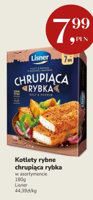 Kotlety rybne chrupiąca rybka Lisner promocja w Market Point