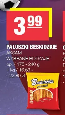 Paluszki Beskidzkie Aksam promocja w SPAR