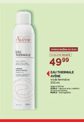 Woda termalna Eau Thermale Avène promocja w Ziko Dermo