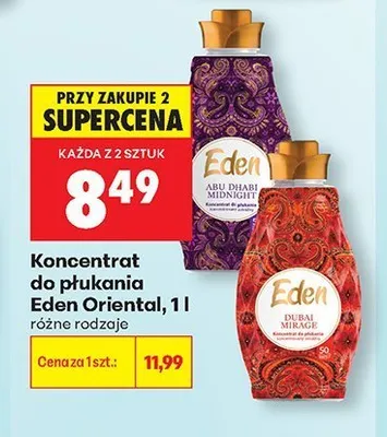 Koncentrat do płukania Eden Oriental promocja w Biedronka