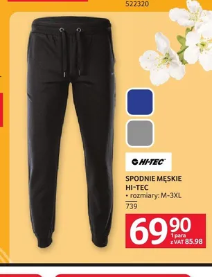Spodnie męskie HI-TEC promocja w Selgros