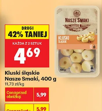 Kluski śląskie promocja w Biedronka
