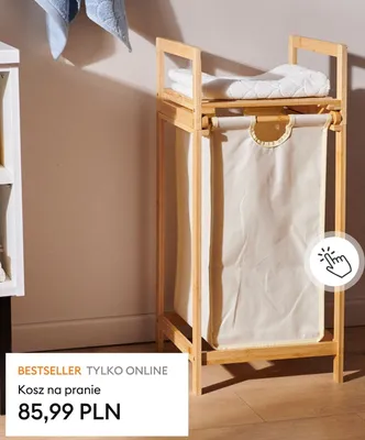 Kosz na pranie promocja w Sinsay