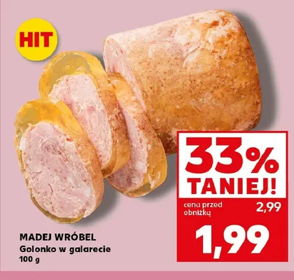 Golonko w galarecie Madej Wróbel promocja w Kaufland