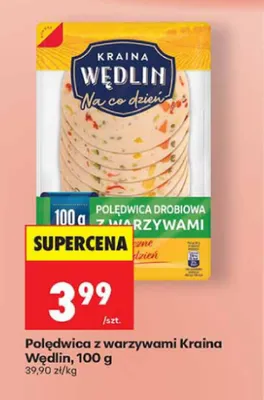 Polędwica z warzywami Kraina Wędlin promocja w Biedronka