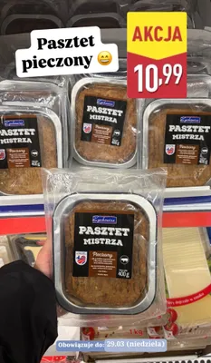 Pasztet pieczony mistrza promocja w Aldi