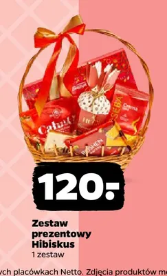 Zestaw prezentowy Hibiskus promocja w Netto