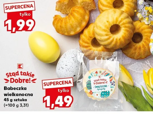 Babeczka wielkanocna promocja w Kaufland