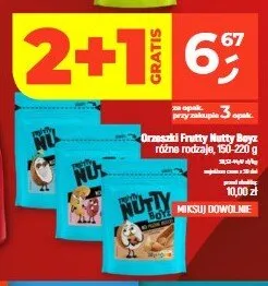 Orzeszki Frutty Nutty Boyz promocja w Dealz