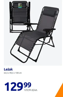 Leżak promocja w Action