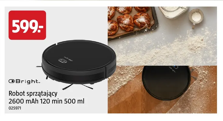 Robot sprzątający Bright promocja w Jula