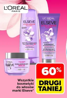 Kosmetyki do włosów marki Elseve promocja w Carrefour Market