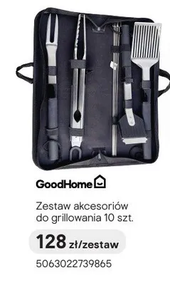 Zestaw akcesoriów do grillowania 10 szt. promocja w Castorama