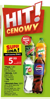 Napój gazowany Pepsi Twist promocja w Twój Market