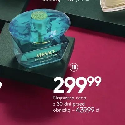 Versace Crystal Emerald damska woda perfumowana promocja w Super-Pharm