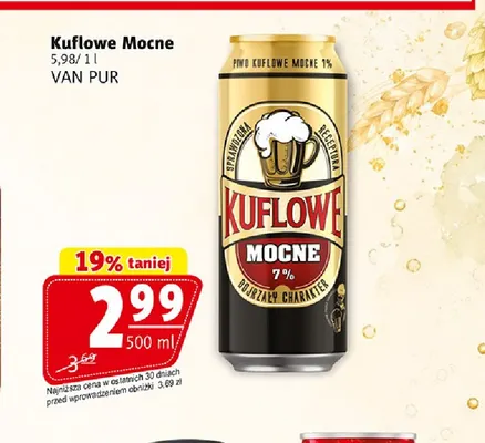 Piwo Kuflowe Mocne promocja w Prim Market