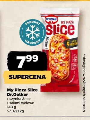 My Pizza Slice salami wołowe Dr. Oetker promocja w Netto