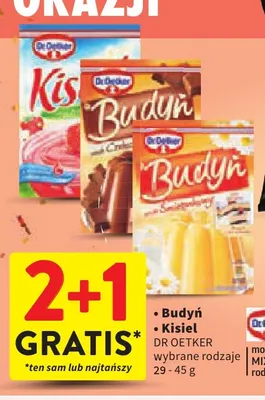 Kisiel Dr. Oetker promocja w Intermarche
