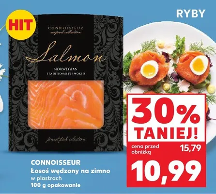 Łosoś wędzony na zimno Northlantica promocja w Kaufland