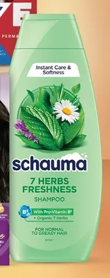 Szampon do włosów Schauma 7 Herbs Freshness promocja w Hebe