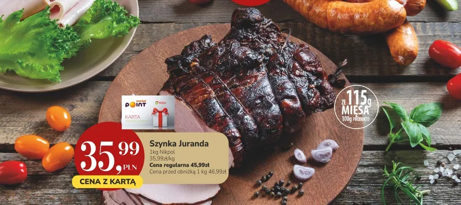 Szynka Juranda Nik-Pol promocja w Market Point