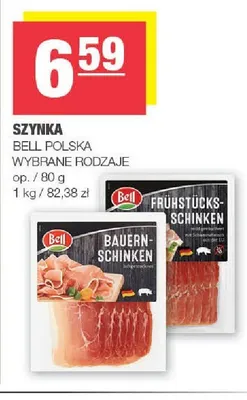 Szynka Bell Polska promocja w SPAR
