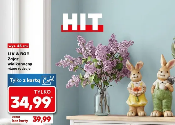 Zając wielkanocny, różne rodzaje promocja w Kaufland