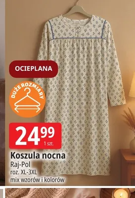 Koszula nocna Raj-Pol promocja w Leclerc